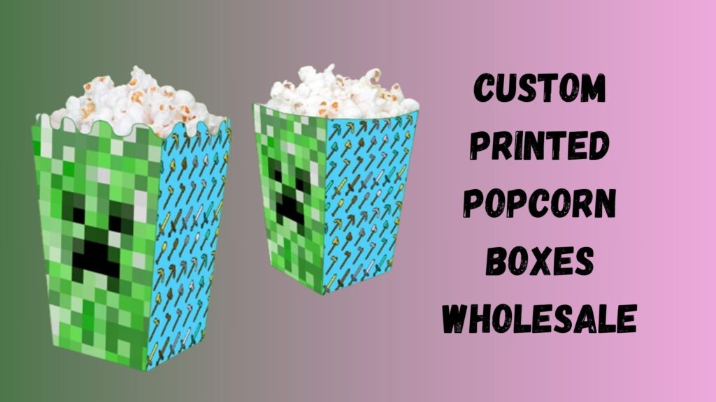 Easy Instructions For Assembly of Cardboard Popcorn Boxes