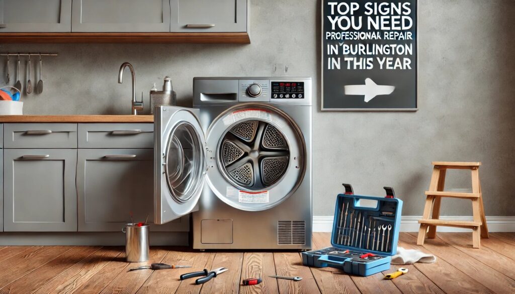 Top Signs You Need Professional Dryer Repair in Burlington This Year