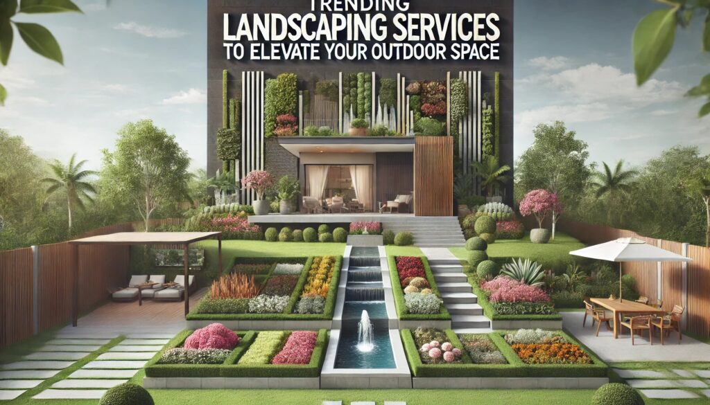 Trending Landscaping Services to Elevate Your Outdoor Space